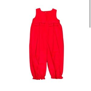 Zucchini Kids Windsor Red Corduroy Romper